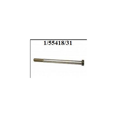 Болт М12х1.25х120 КАМАЗ УРАЛ гидромуфты, головки блока, крепления (кл.проч. 10.9) 1/55418/31