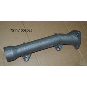 Коллектор выпускной задний ЯМЗ-238Ф/7511 правый (аналог 238Ф-1008017) 7511-1008025