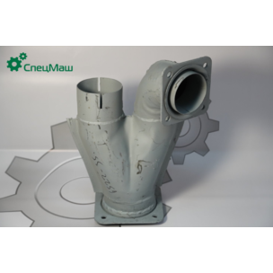 Тройник выпуска газов КАМАЗ 