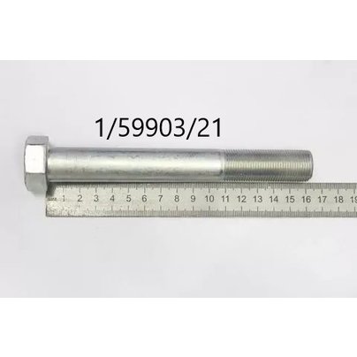 Болт М20х1,5х160 крепления двигателя КАМАЗ (башмака балансира) 1/59903/21 БЕЛЗАН