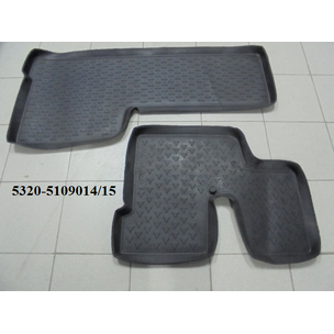 Коврики кабины КАМАЗ-ЕВРО из 2-х (водит. и пассажир.) 5490-5109014 МГ