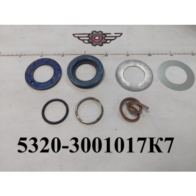 Рем.комплект подсборка шкворня КАМАЗ-5320 (7-наим. подшипник скольж. БЕЗ ШКВОРНЯ) 5320-3001025/28К7