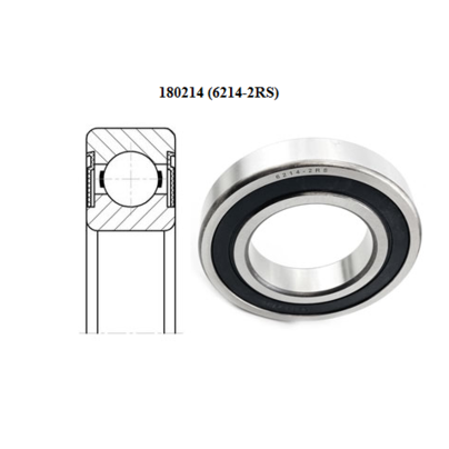 Подшипник 180214 (6214-2RS)  трактор КПП ЗИЛ задний средний мост размер 70x125x24