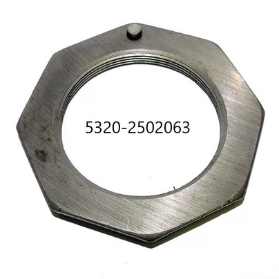 Гайка подшипника М68х1,5 КАМАЗ редуктора среднего моста на 017 шестерню 