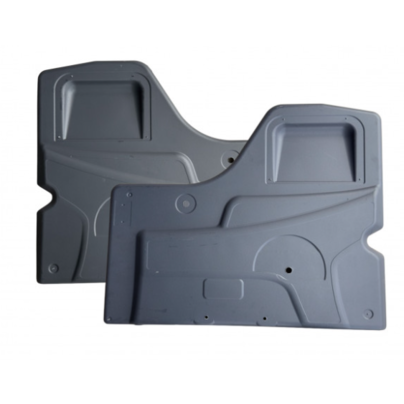 Накладка двери КАМАЗ кабины пластик (без кронштейнов/с ручками) комплект 65115-6101101/00 АВТОТЕХНИК