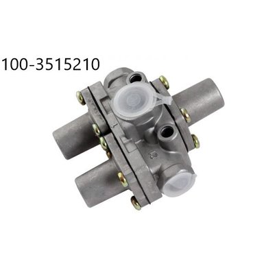 Клапан защитный 3-й (тройной) ЗИЛ, КАМАЗ, МАЗ, УРАЛ  100-3515210 ZTD