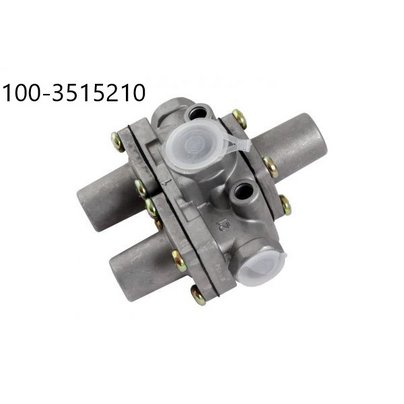 Клапан защитный 3-й (тройной) ЗИЛ, КАМАЗ, МАЗ, УРАЛ  100-3515210 ZTD