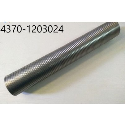 Металлорукав вальц. D-80мм L=350 МАЗ-4370 (без фланцев) 