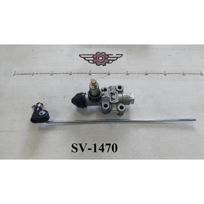 Кран уровня пола МАЗ, КАМАЗ (аналог 4640023307) 4 посадочных отв.SV 1470 КНР