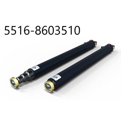 Гидроцилиндр подъема кузова самосвала МАЗ 5516 (3 штока, 1 сторона) 5516-8603510