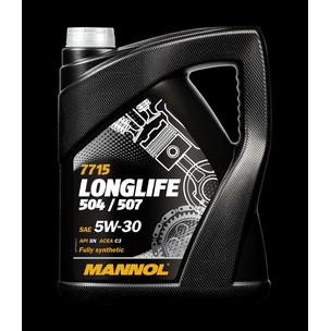 Масло моторное 5W30 синтетическое MANNOL 