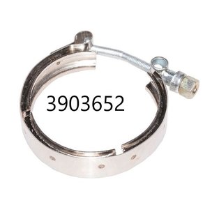 Хомут ленточный d=87 V образный (70-75) Cummins 3903652 МГ