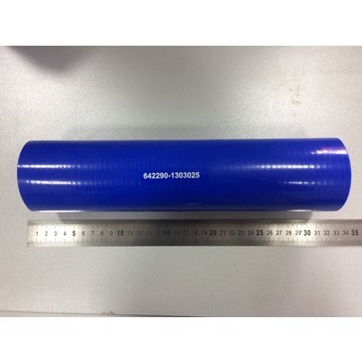 Патрубок радиатора МАЗ нижний (L=375мм d=70) 