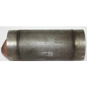 Патрубок трубы приемной МАЗ (верхний выхлоп, с кольцом) L=300мм 54322-1203842