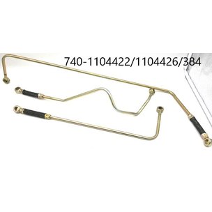 Трубки топливные низкого давления секций ТНВД КАМАЗ к-т=3шт. 