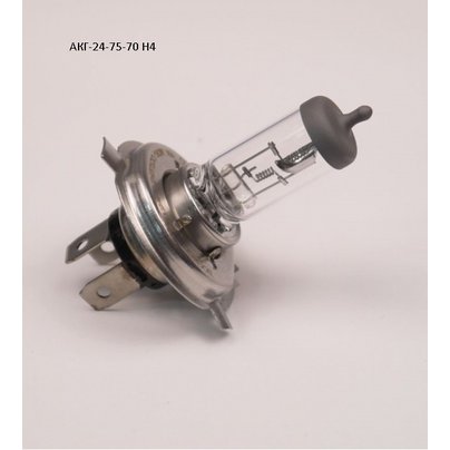 Лампочка галогенная фары P43t АКГ-24-75-70 Н4 ZTD