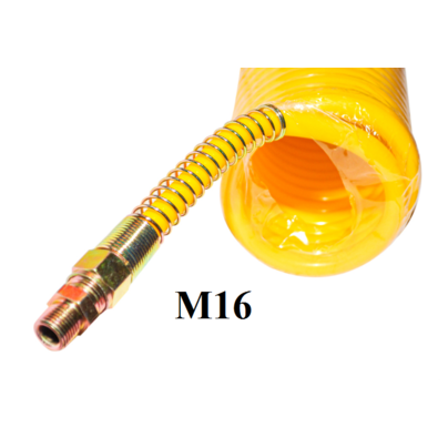 Шланг спиральный воздушный (М16х1,5 ключ S=19) 