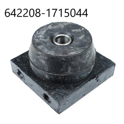 Пластина крепления КПП МАЗ с амортизатором 642208-1715044  ЛЕЛ