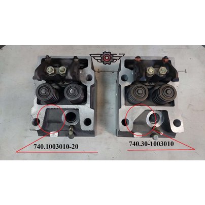 Головка блока цилиндров КАМАЗ в сборе 740-1003010-20 ZTD