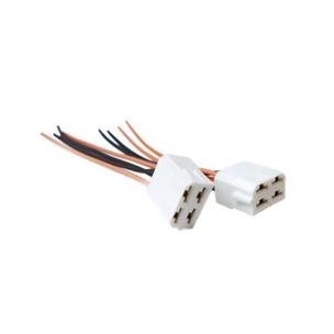 Колодка на 4 контакта с проводами (мама) 9007+4	МГ