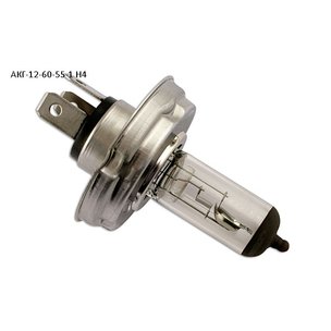 Лампочка галогенная фары P43t АКГ-12-60-55-1 Н4