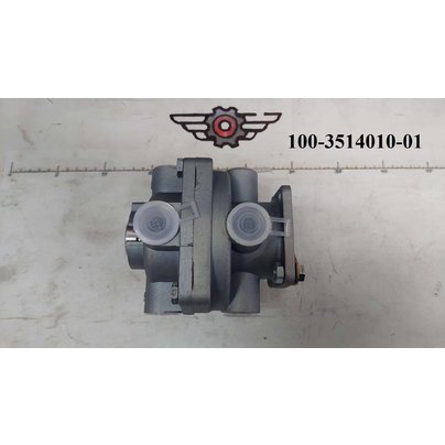 Кран тормозной главный 2-х секционный (ГТК) Н/О МАЗ КАМАЗ ЗИЛ 