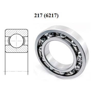 Подшипник 217 (6217) МТЗ моста заднего / полуоси размер 85x150x28