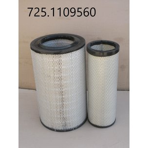 Фильтр воздушный (ЭФОВ) ОСНОВНОЙ (высота 52,5 см) КАМАЗ Евро-3 (аналог 725.1109560-20) 100154RX