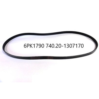 Ремень поликлиновой 6РК1790 КАМАЗ привода генератора (дв.740.30-50 Евро-2) 740.20-1307170 ZTD