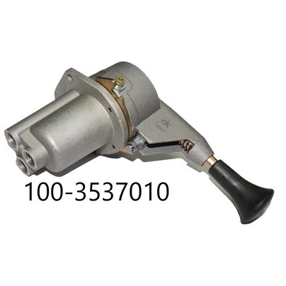 Кран тормозной МАЗ КАМАЗ с ручным управлением 