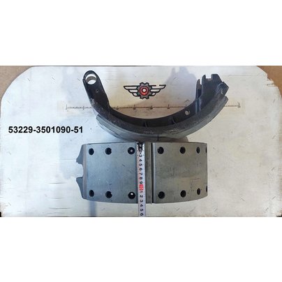 Колодка тормозная КАМАЗ 53229 евро ЛИТАЯ в сб.