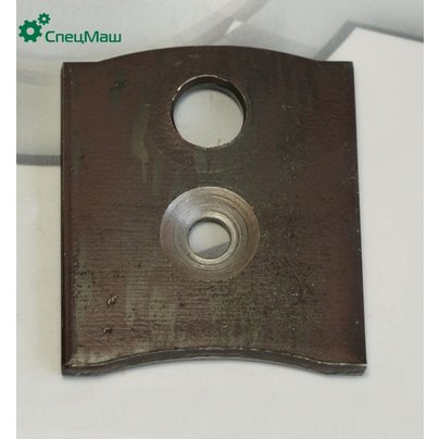 Вкладыш МАЗ рессоры задней боковой (прямой) 500-2912448 АШ