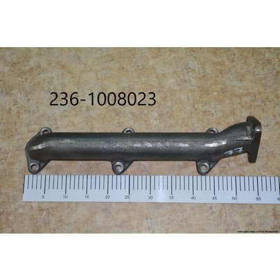 Коллектор выпускной ЯМЗ-236 левый 236-1008023 АВТОДИЗЕЛЬ