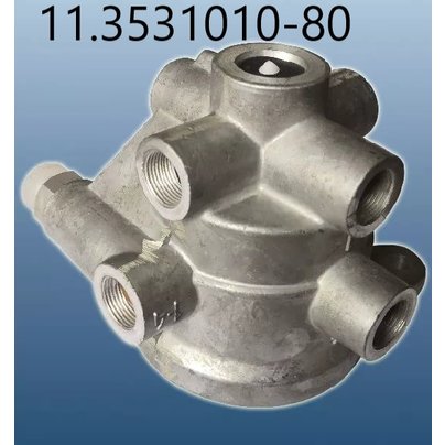 Воздухораспределитель прицепа для однопроводной тормозной системы