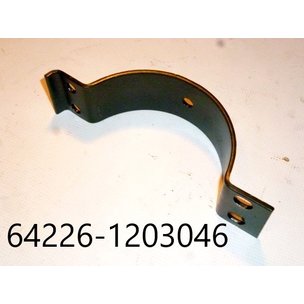 Хомут (полухомут) МАЗ трубы выхлопной (глушителя 555102, 630300) 64226-1203046 МАЗ УВК