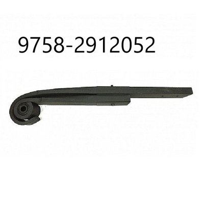 Лист рессоры МАЗ задней №1 9758-2912052