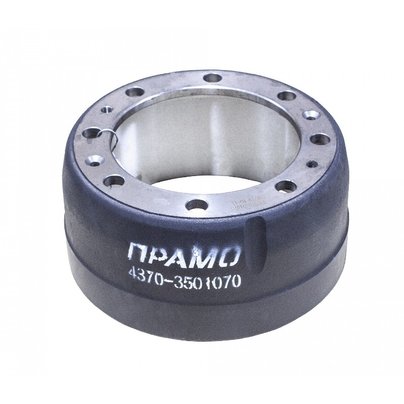 Барабан тормозной МАЗ передний (8 отверстий) 4370-3501070 ПРАМО