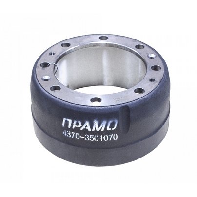 Барабан тормозной МАЗ передний (8 отверстий) 4370-3501070 ПРАМО