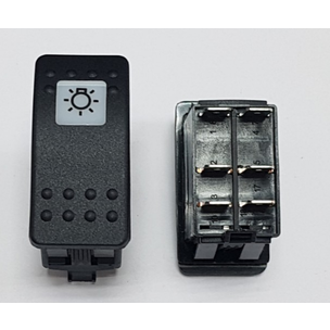 Переключатель (клавиша) МАЗ 3-х поз. 6-конт. головного света W118005001115 ОАО МАЗ