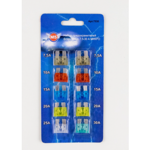 Предохранителей набор флажковые КОМПЛЕКТ (10шт. в блистере) 967002 РФ