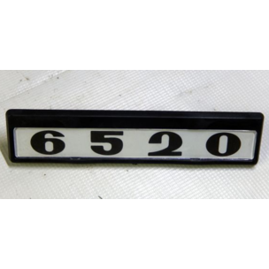 Табличка кабины КАМАЗ Цифры 6520-8202074 МГ