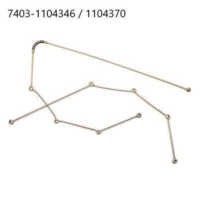 Трубки топл. дренажные от форсунок к ТНВД (к-т=2шт лев/пр) ЕВРО 