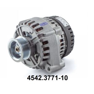 Генератор 28В/125А КАМАЗ дв.740.60, 740.61 Е-3/4 (5PIN) 6-руч 2 уха (0124655049) 4542.3771-10 ELTRA