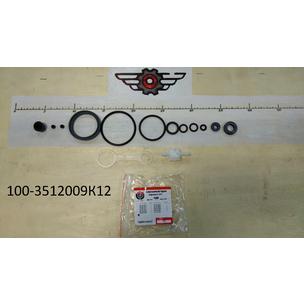 Рем.комплект регулятора давления воздуха РДВ МАЗ КАМАЗ+пластм.(12 найм.) 100-3512000-10