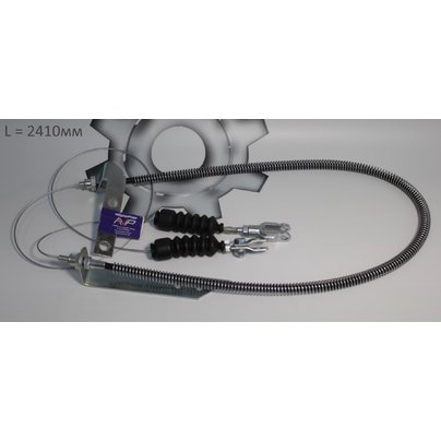 Привод подачи топлива 2530/1850 МАЗ 555102 трос газа в сборе 555102-1108580 КСМ