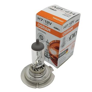 Лампочка галогенная фары АКГ-12-55 Н7 (Н7-12-55)  64210 OSRAM