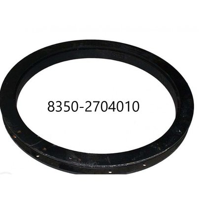 Круг поворотный прицепа П-образ МАЗ КАМАЗ (стар.обр. 10х12 отв.) 15мм 8350-2704010 