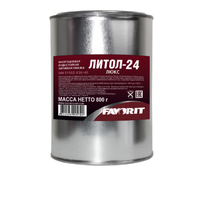 Смазка консист. Литол-24 (18кг) FAVORIT LUX пластичная Metal 54006 FAVORIT
