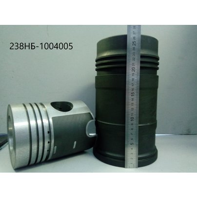 ЦПГ комплект ЯМЗ-238НБ,238НЕ БЕЗ ПАЛЬЦА (без встав.и рассек.(гильза-поршень+упл.+стоп.+порш.кольца)