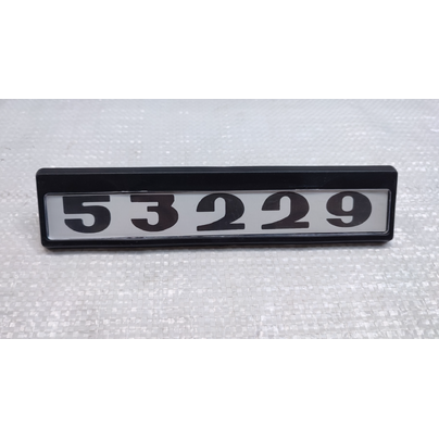 Табличка кабины КАМАЗ Цифры 53229-8202074-02	МГ
